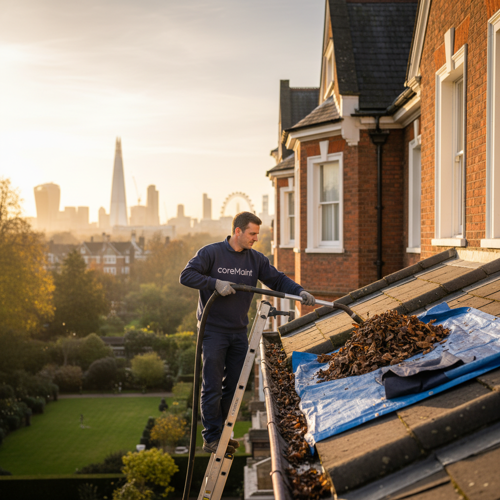 Autumn Gutter & Roof Maintenance London | Property Care - property maintenance London by coreMaint