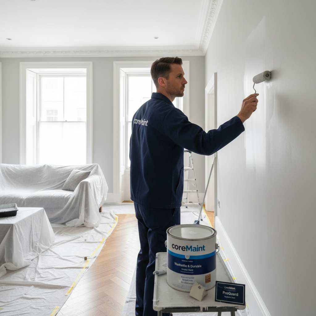 Best Washable Paints for London Rentals & Airbnb Flats - Painting & Decorating in London by coreMaint