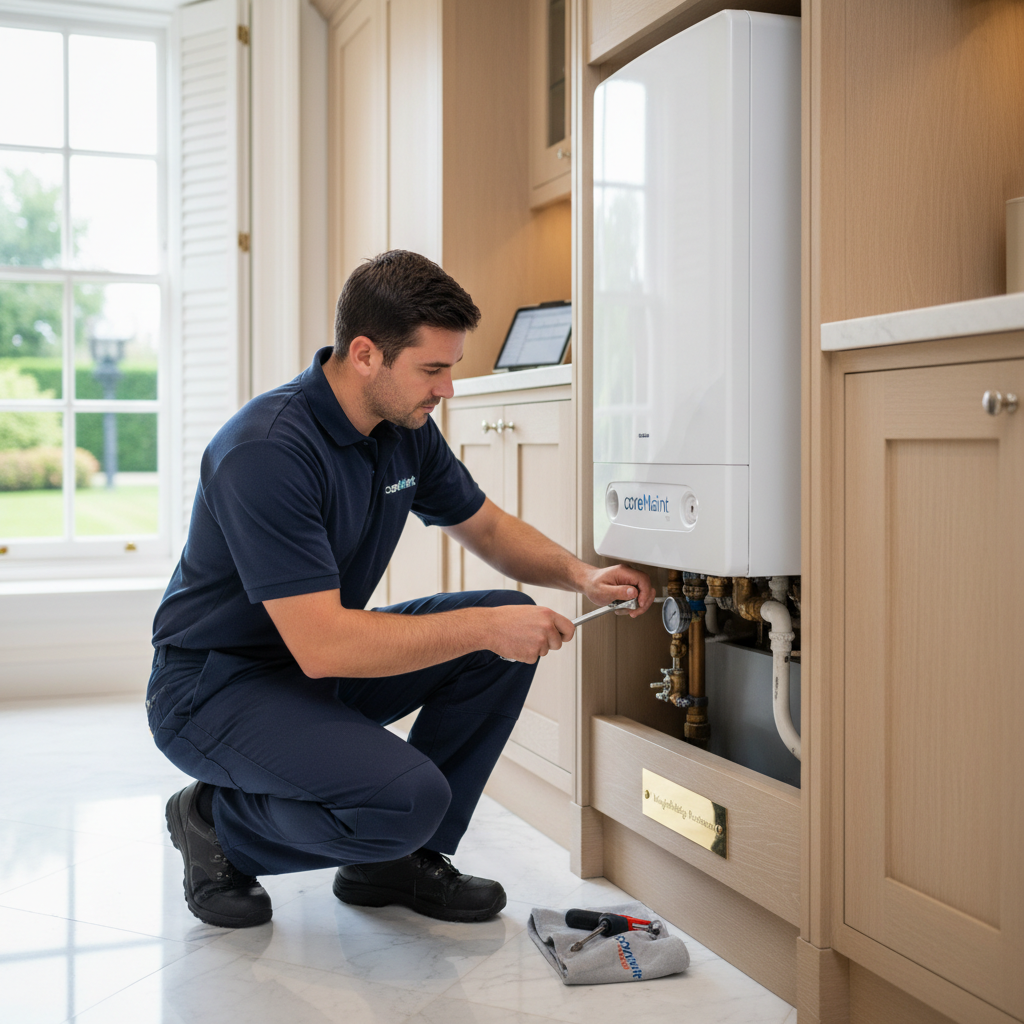 Boiler Maintenance Guide for Knightsbridge Homeowners - property maintenance London by coreMaint