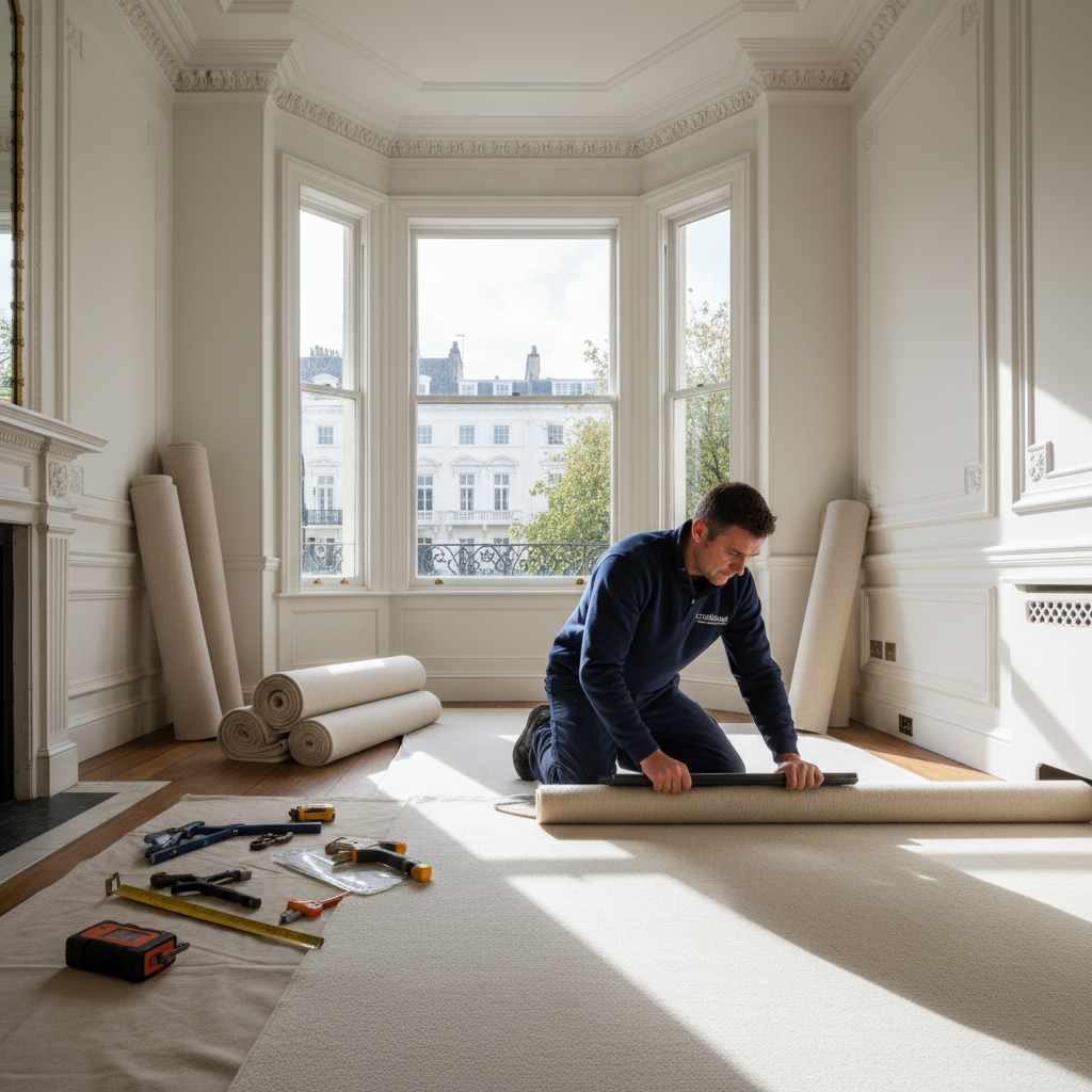 Carpet Fitting for Belgravia Georgian Townhouses | London - Carpet Fitting article