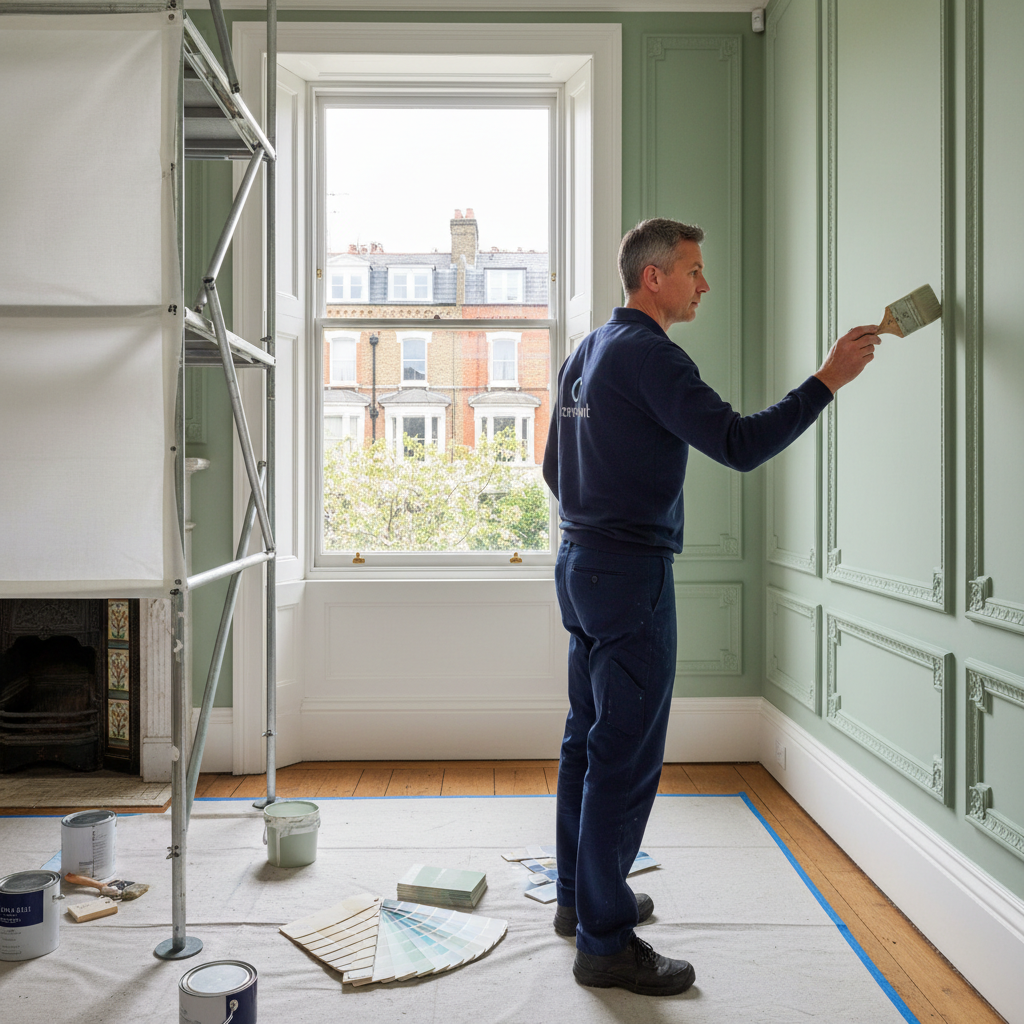 Choosing Paint for Period Properties in Chelsea | Guide - Painting & Decorating in London by coreMaint