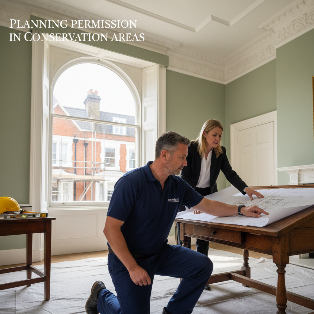 Conservation Area Planning & Refurbishments in London - property maintenance London by coreMaint
