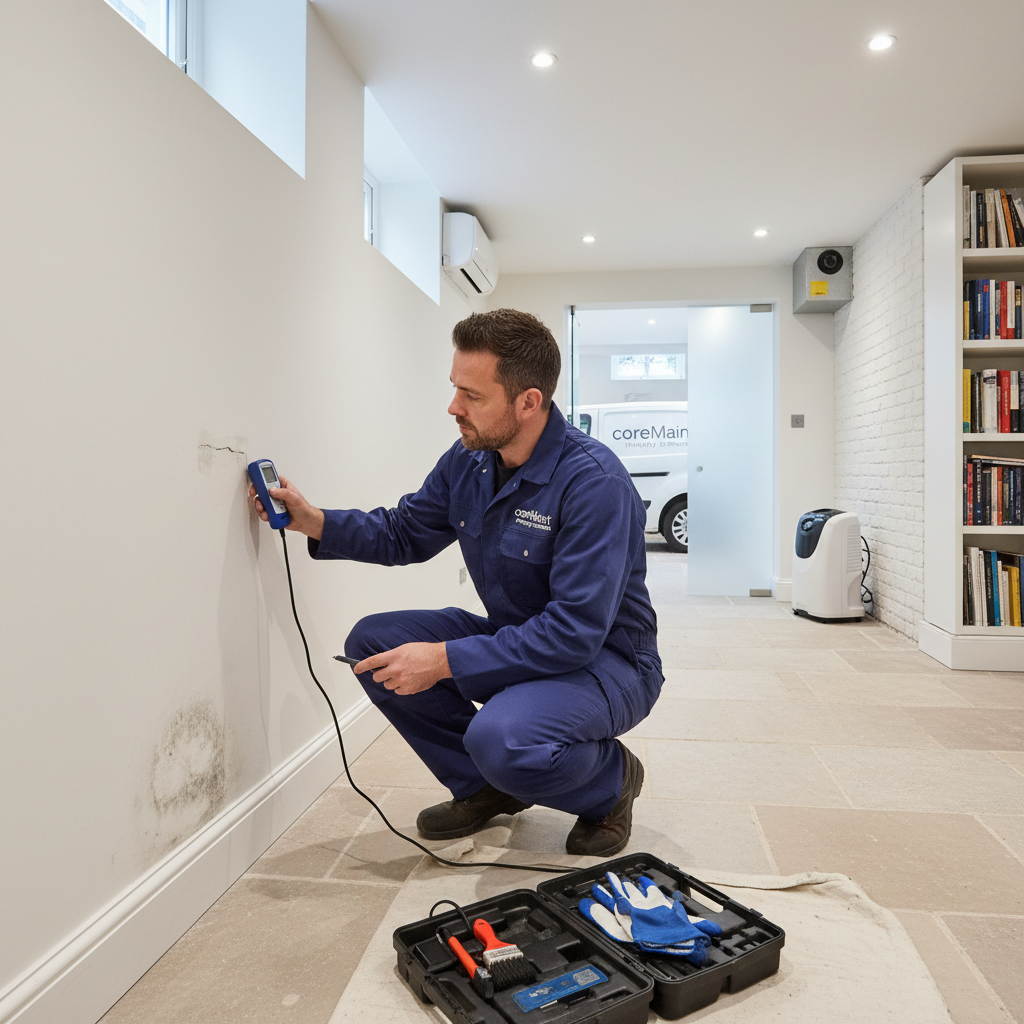 Damp and Mould Prevention for London Basements - property maintenance London by coreMaint