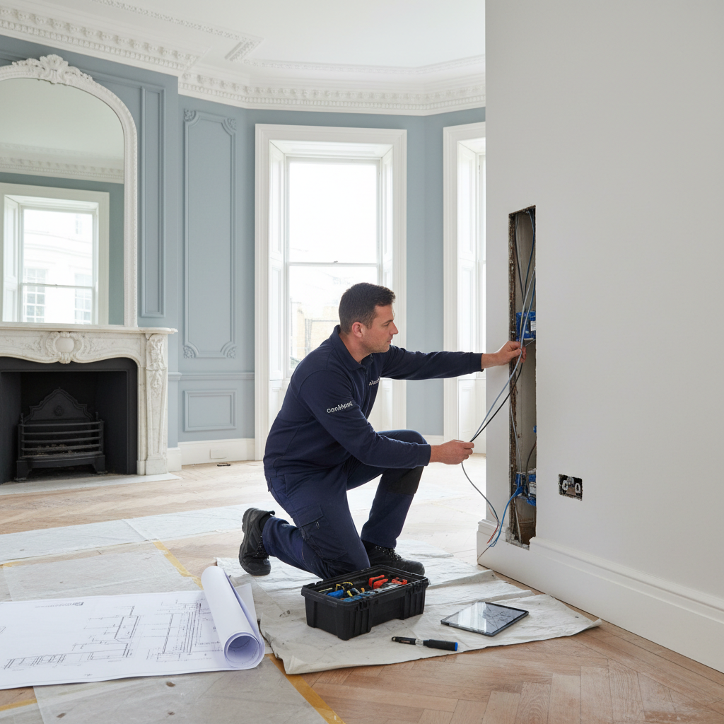Electrical Rewiring Costs: London & Knightsbridge Guide - property maintenance London by coreMaint