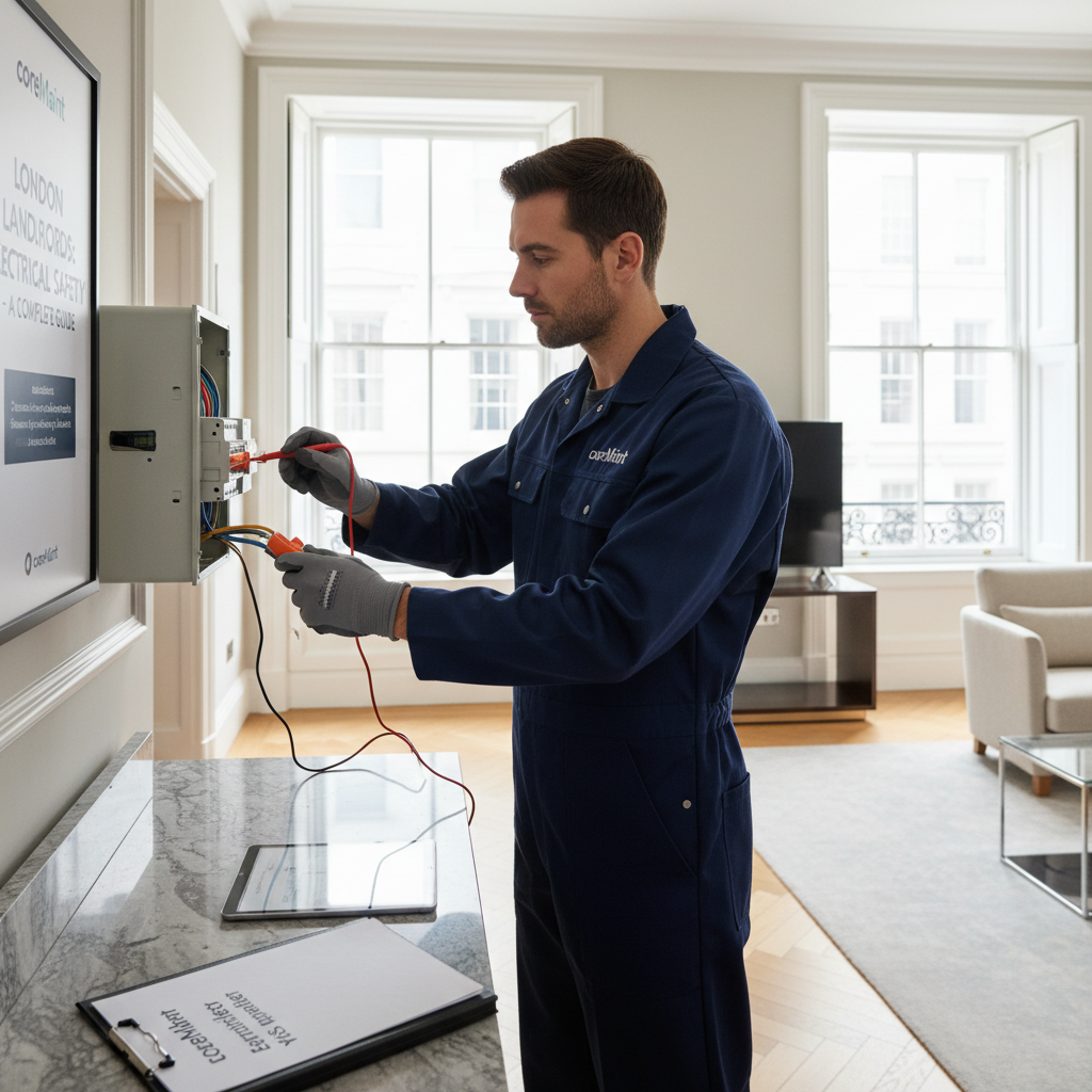 Electrical Safety Certificates: Guide for London Landlords - property maintenance London by coreMaint
