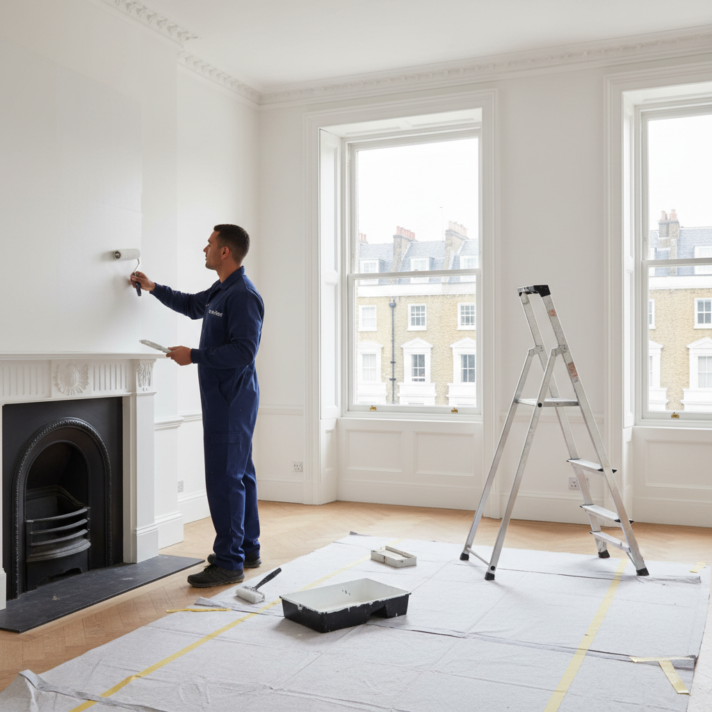 End of Tenancy Painting London | Landlord Property Care - property maintenance London by coreMaint