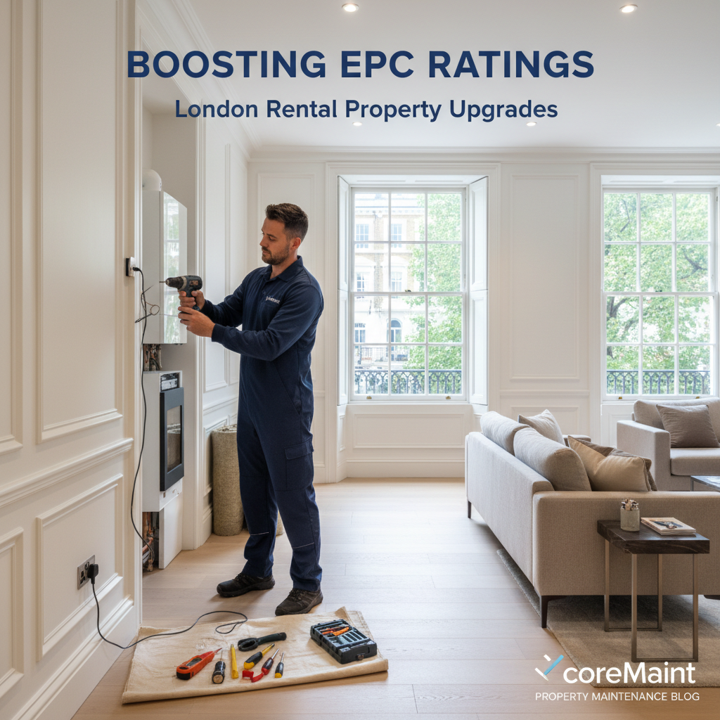 EPC Rating Improvements for London Rental Properties - property maintenance London by coreMaint