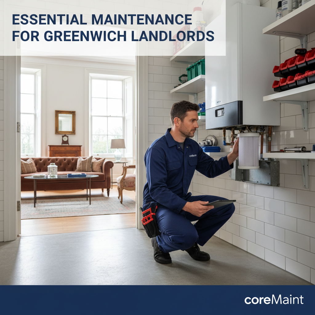 Essential Landlord Maintenance Tasks in Greenwich - property maintenance London by coreMaint