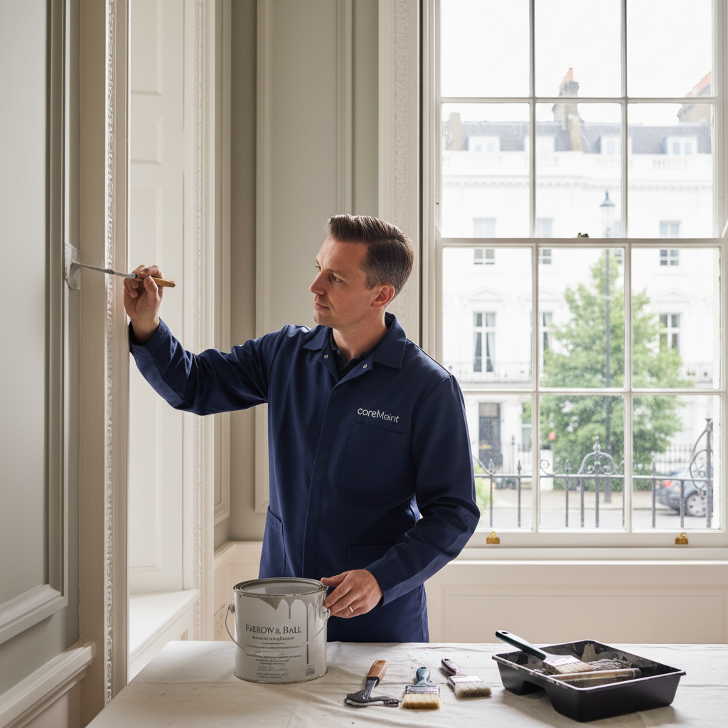 Farrow & Ball Finishes for Kensington Townhouses | Decorating - Painting & Decorating in London by coreMaint