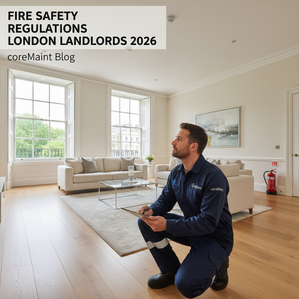 Fire Safety Regulations for London Landlords 2026 Guide - property maintenance London by coreMaint