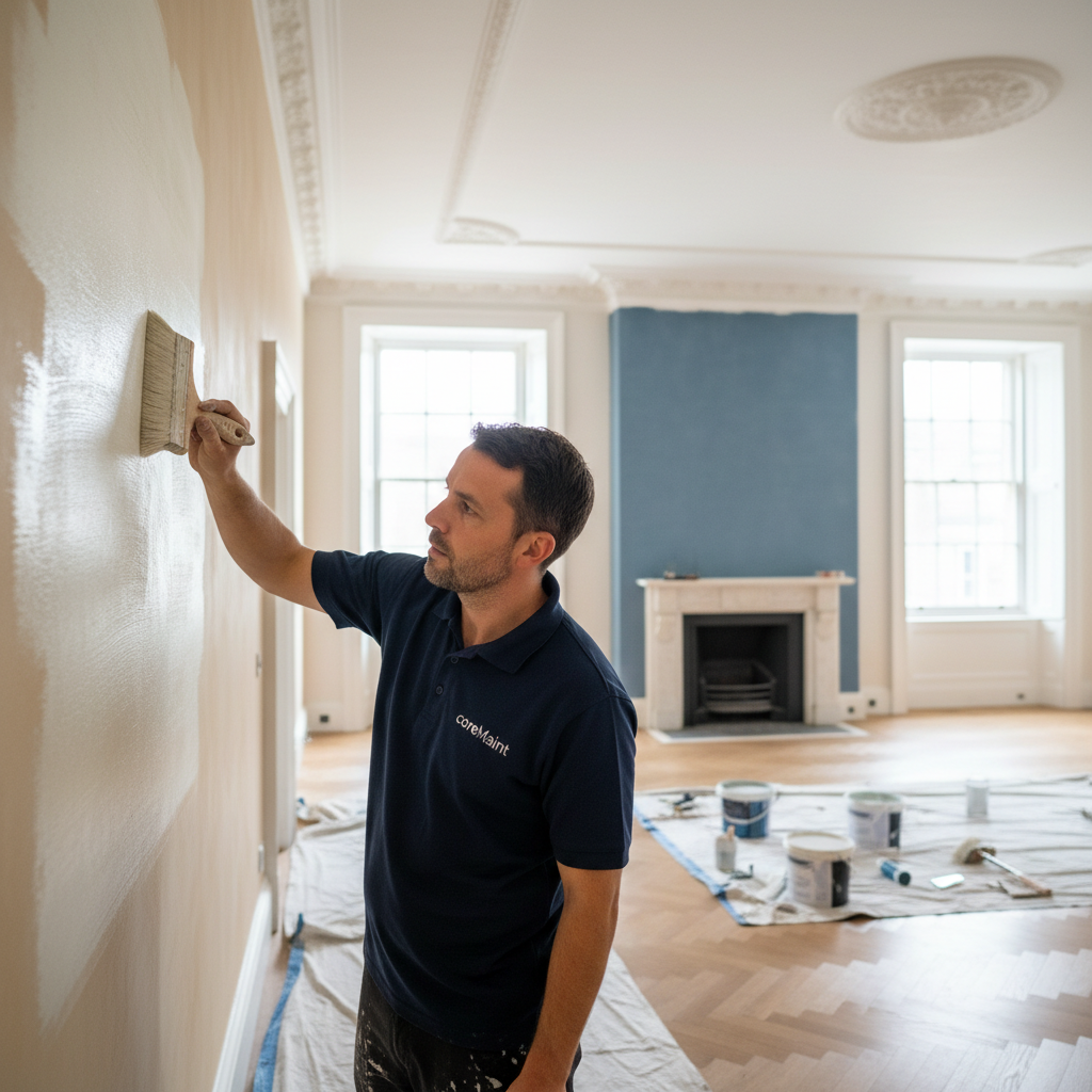 Limewash & Mineral Paint for Period Homes in Kensington - Painting & Decorating in London by coreMaint