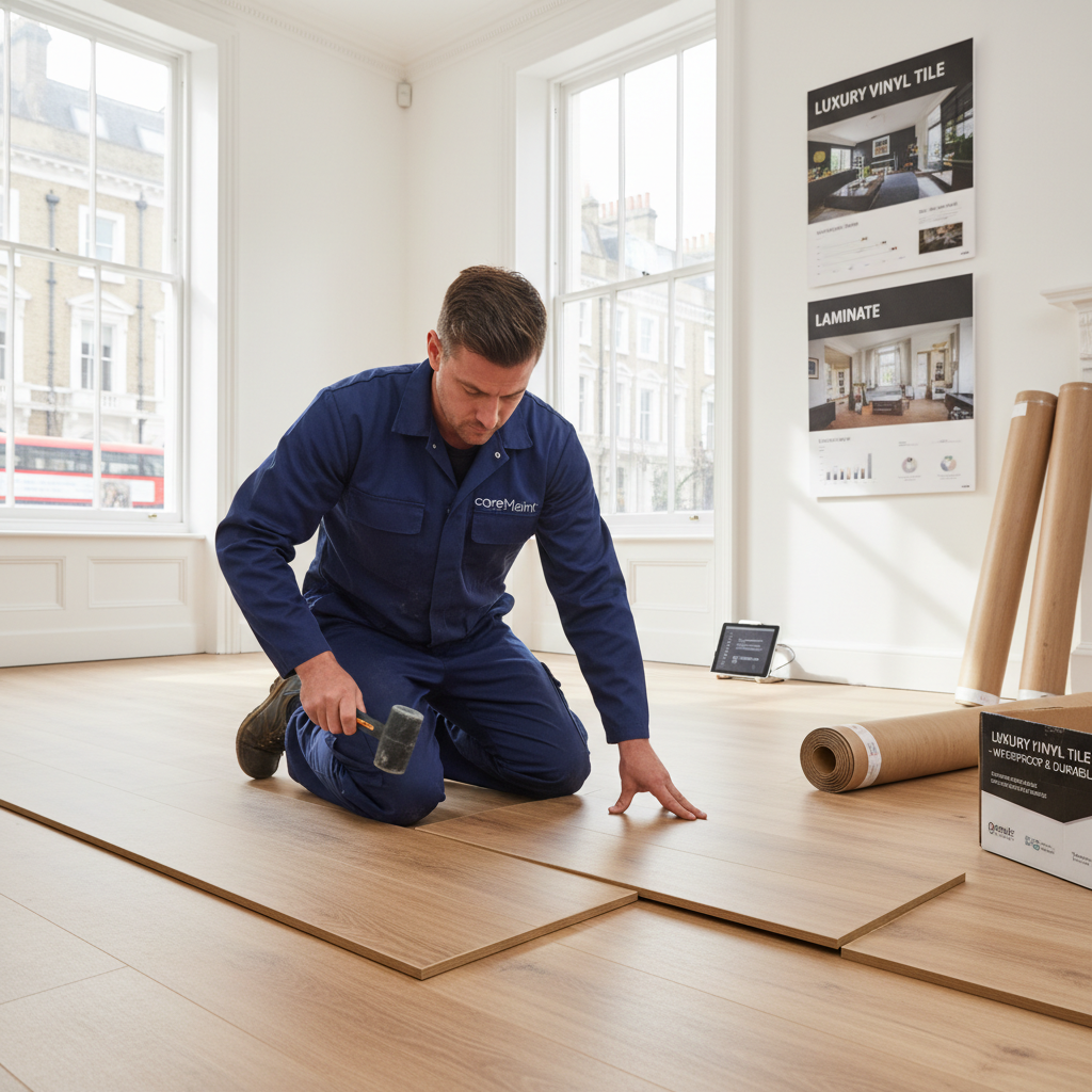 LVT vs Laminate for London Airbnb Properties - property maintenance London by coreMaint