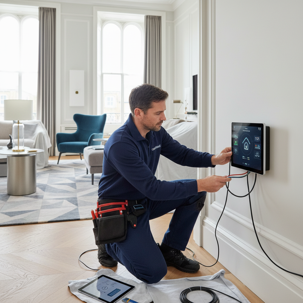 Smart Home Installations & Electrical in Kensington - property maintenance London by coreMaint