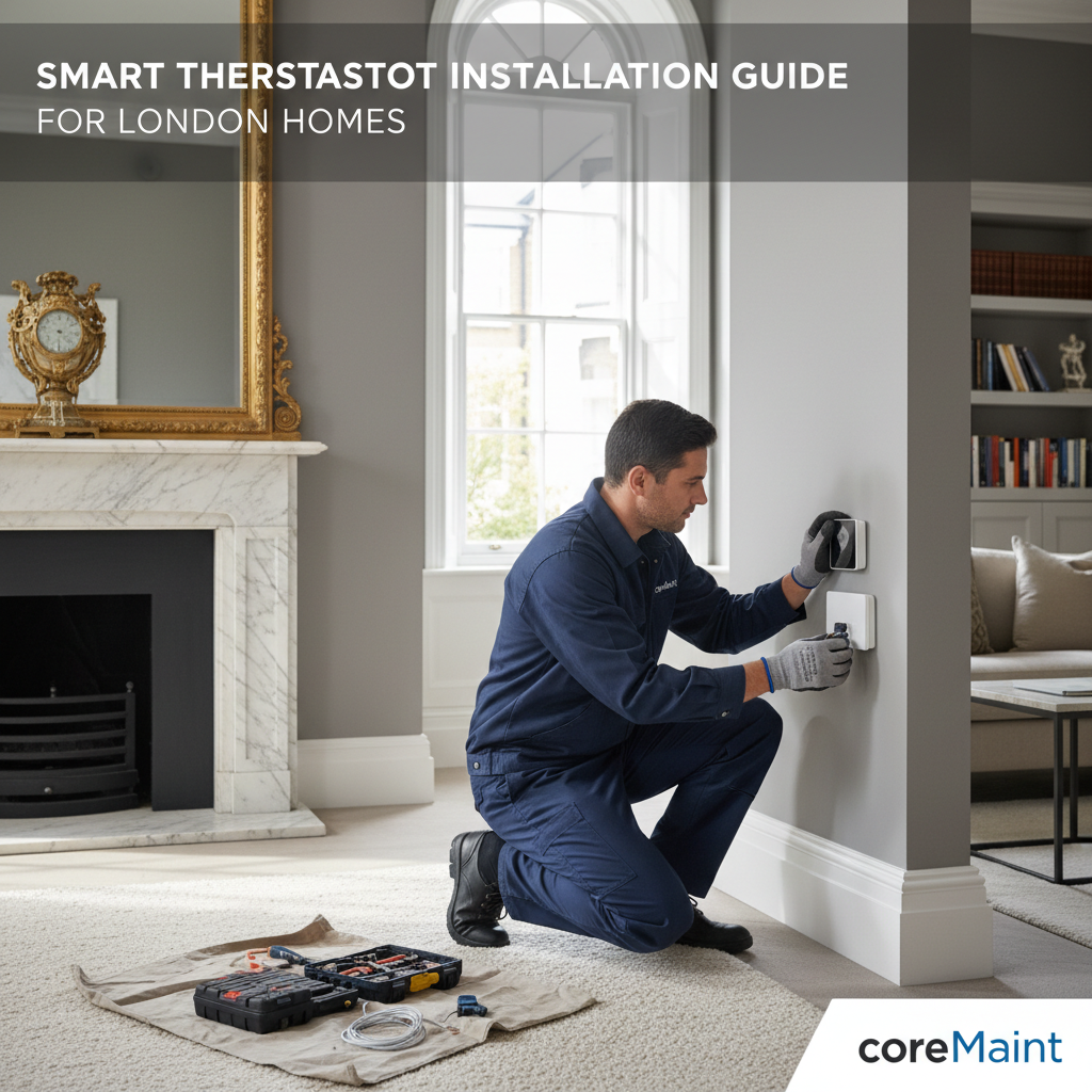 Smart Thermostat Installation Guide | London & Kensington - property maintenance London by coreMaint